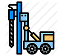 Borewell Drilling Icon